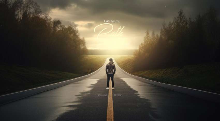 Light for the Path - Wallpaper